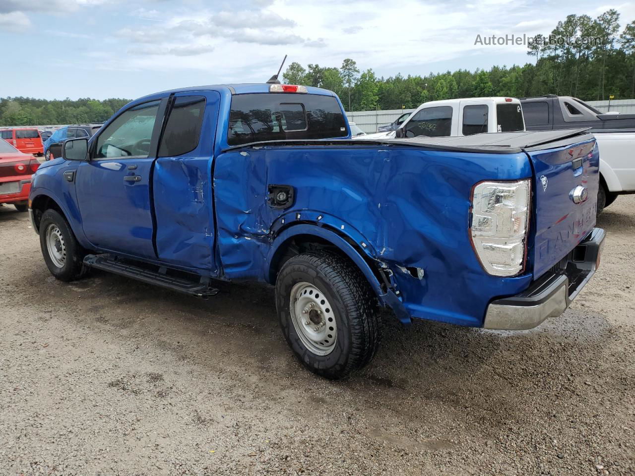 2020 Ford Ranger Xl Blue vin: 1FTER1EH6LLA91598