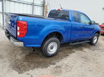 2020 Ford Ranger Xl Blue vin: 1FTER1EH6LLA91598