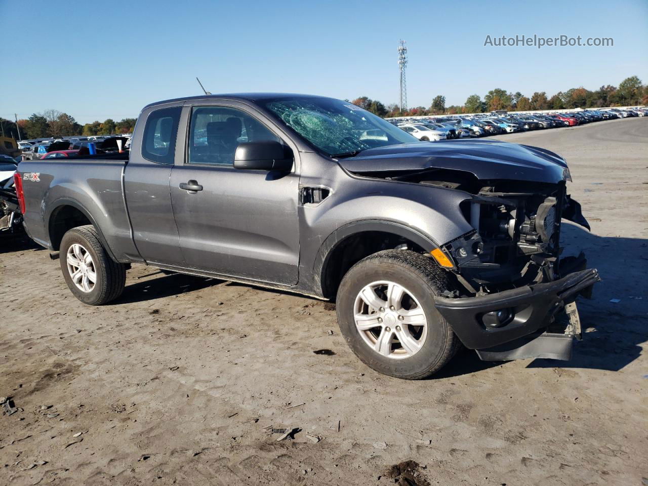 2019 Ford Ranger Xl Charcoal vin: 1FTER1EH7KLA81760