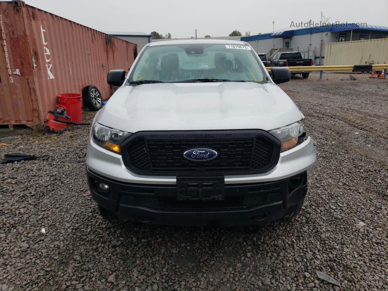 2019 Ford Ranger Xl Silver vin: 1FTER1EH7KLB11484