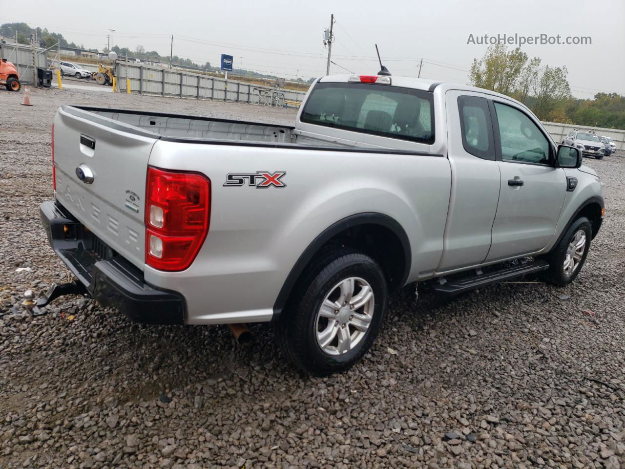 2019 Ford Ranger Xl Silver vin: 1FTER1EH7KLB11484