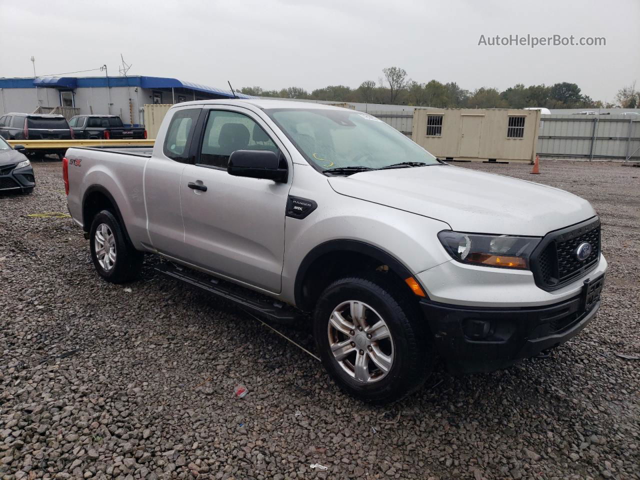 2019 Ford Ranger Xl Silver vin: 1FTER1EH7KLB11484