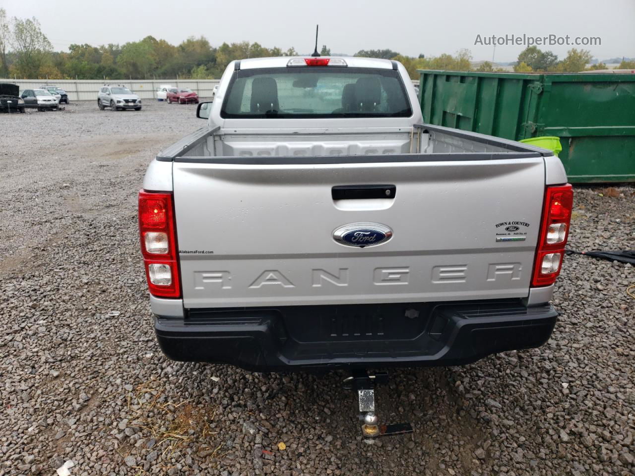 2019 Ford Ranger Xl Silver vin: 1FTER1EH7KLB11484