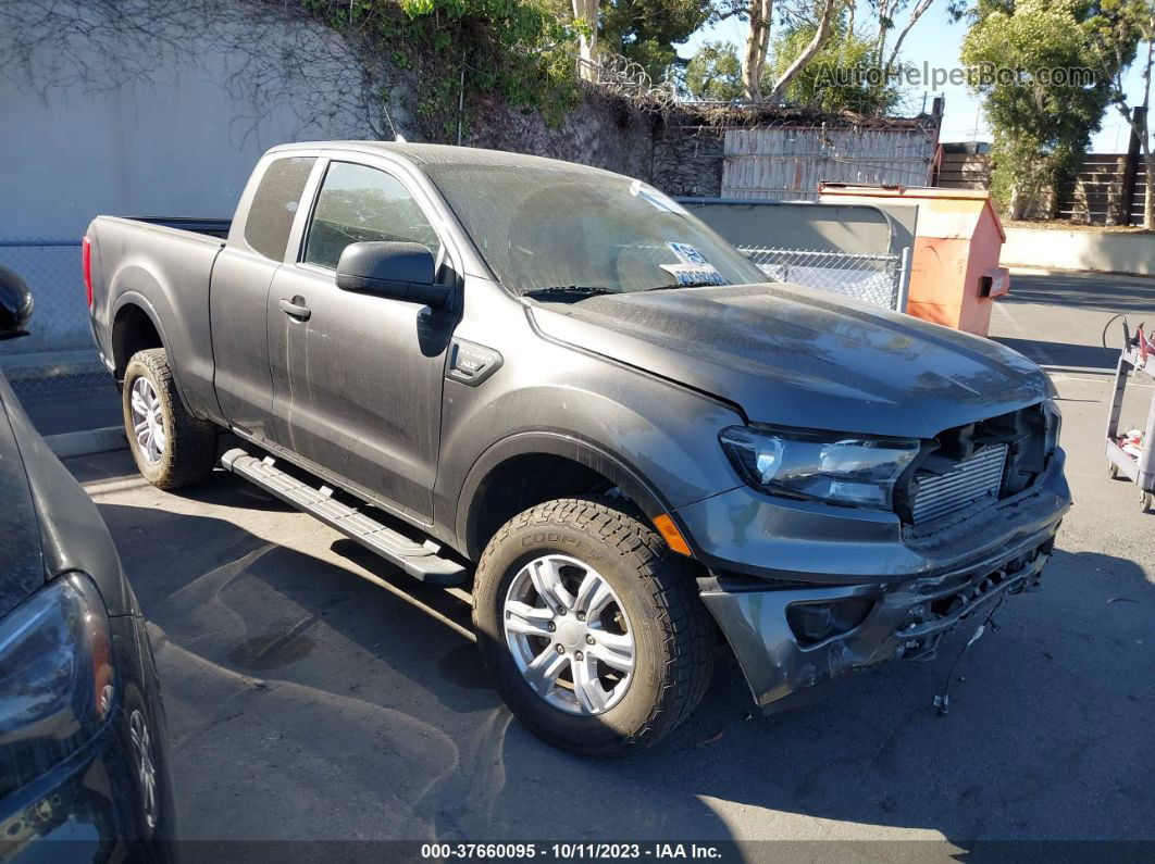 2019 Ford Ranger Xl/xlt/lariat Gray vin: 1FTER1EH7KLB22310