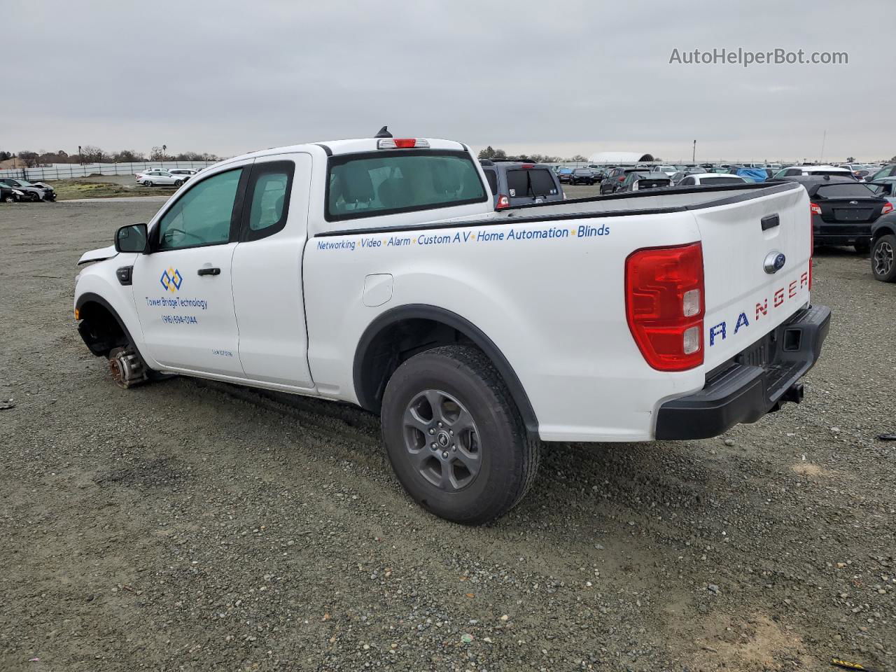 2020 Ford Ranger Xl Белый vin: 1FTER1EH7LLA64930