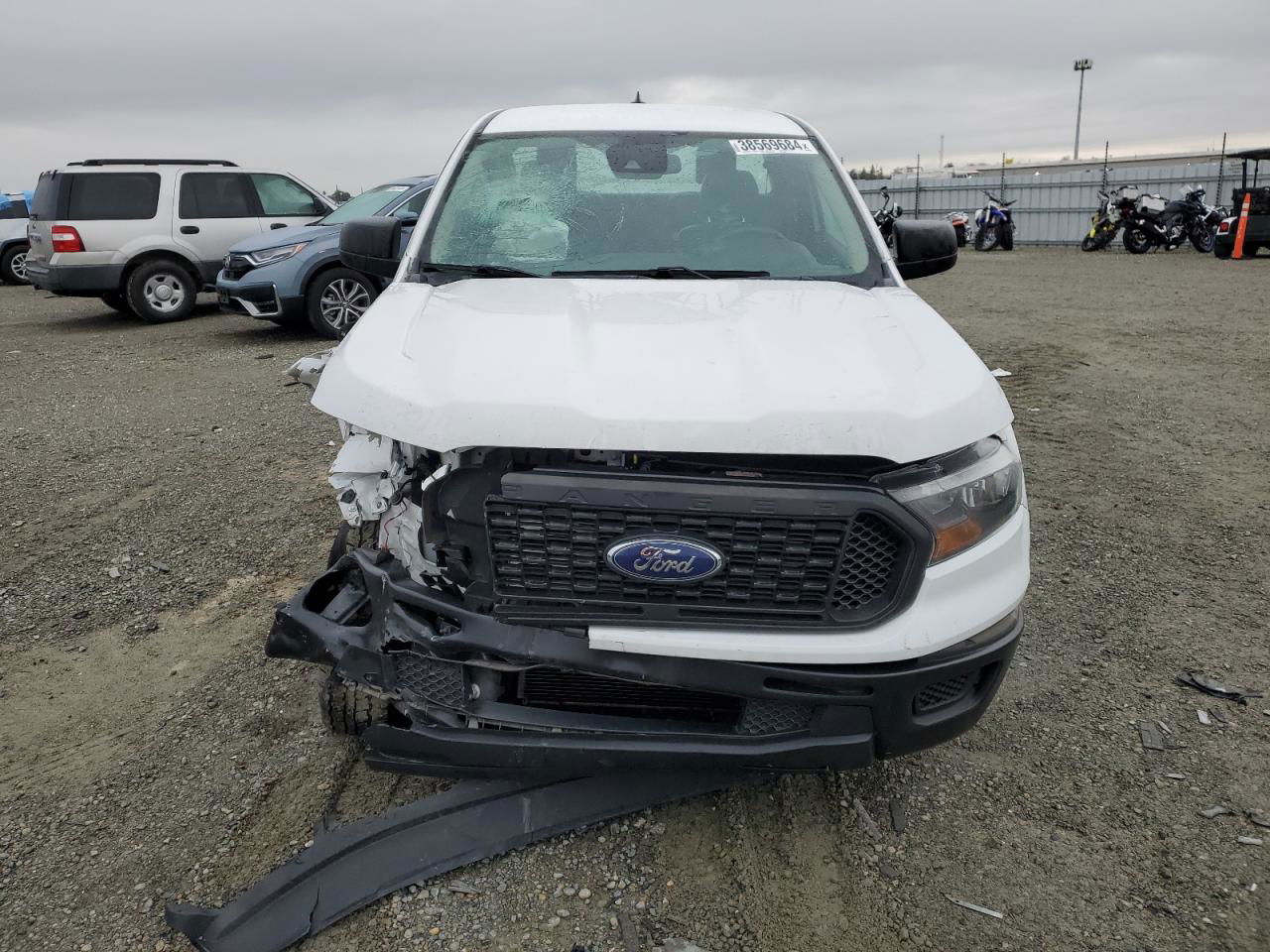 2020 Ford Ranger Xl White vin: 1FTER1EH7LLA64930