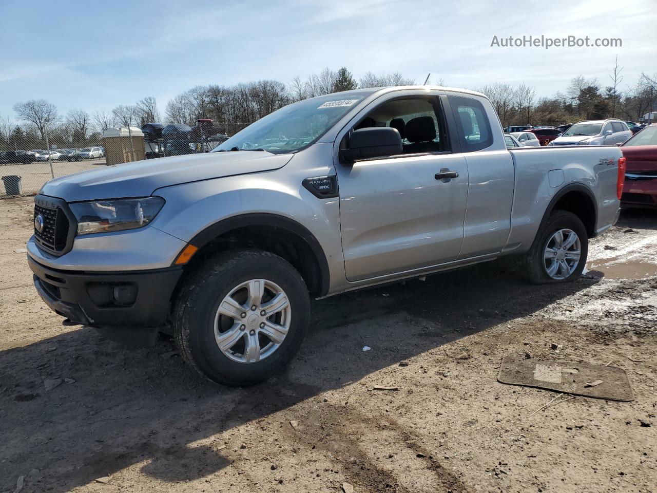 2020 Ford Ranger Xl Gray vin: 1FTER1EH7LLA73546