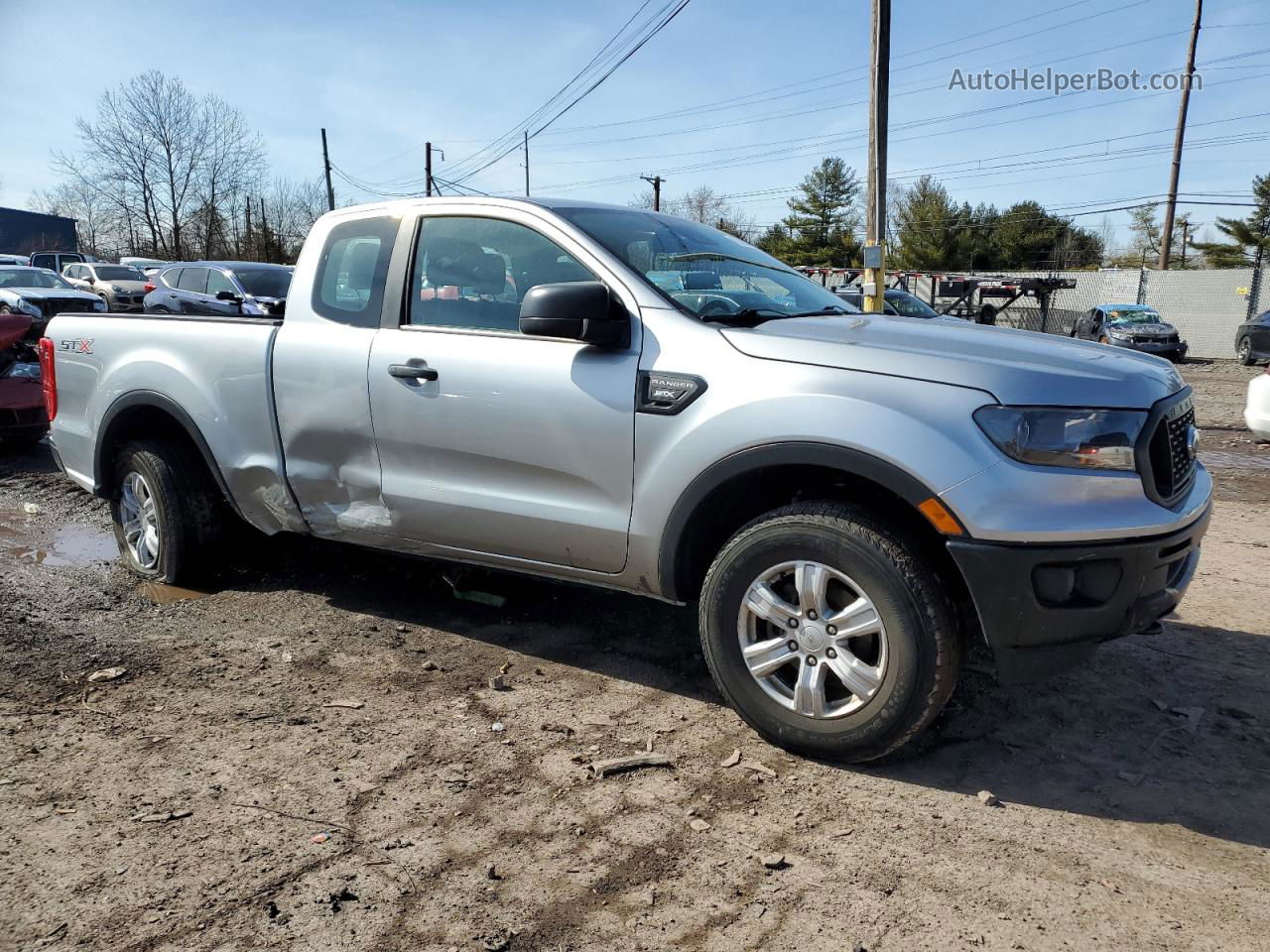 2020 Ford Ranger Xl Gray vin: 1FTER1EH7LLA73546