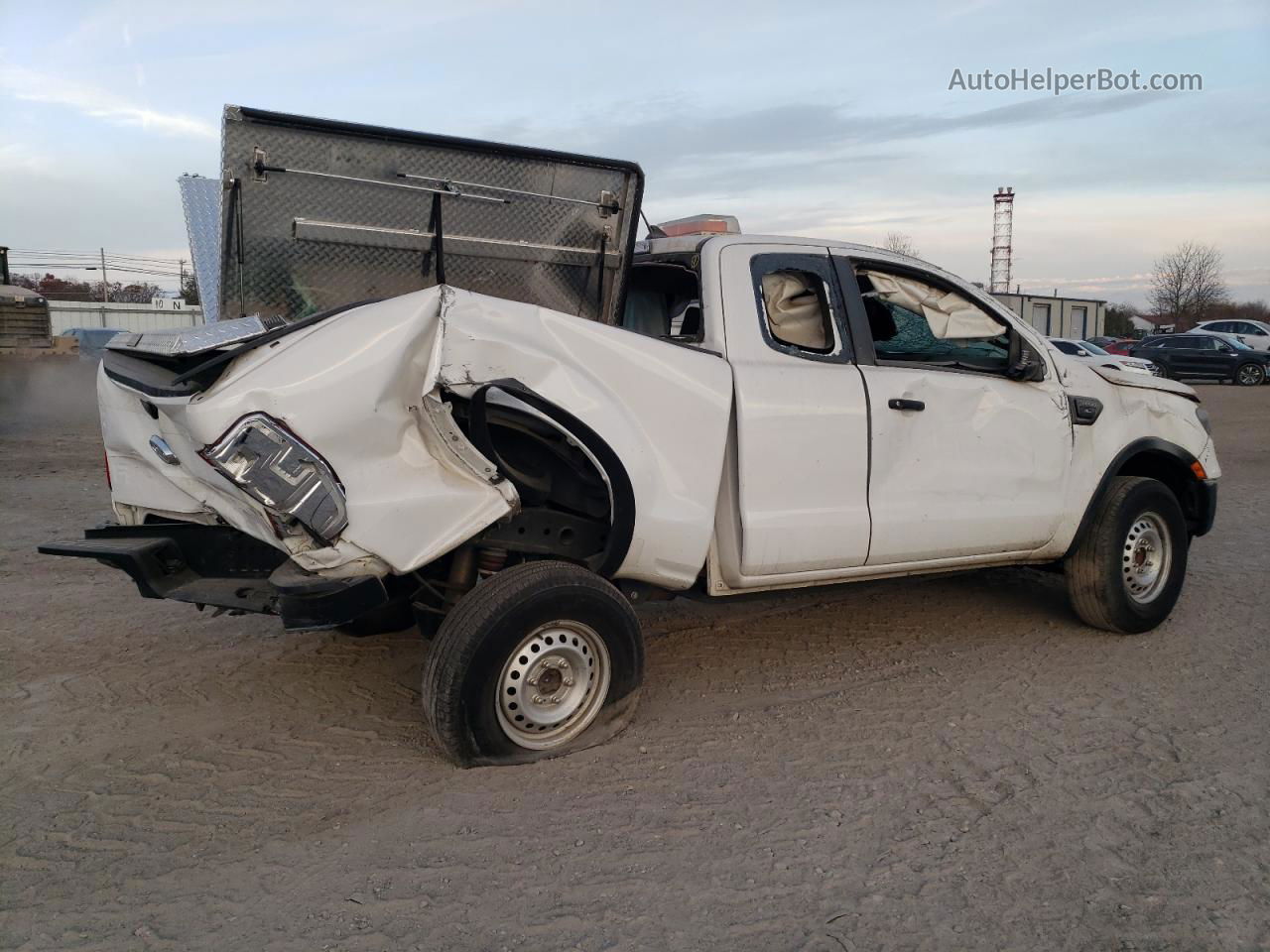 2020 Ford Ranger Xl White vin: 1FTER1EH7LLA95403