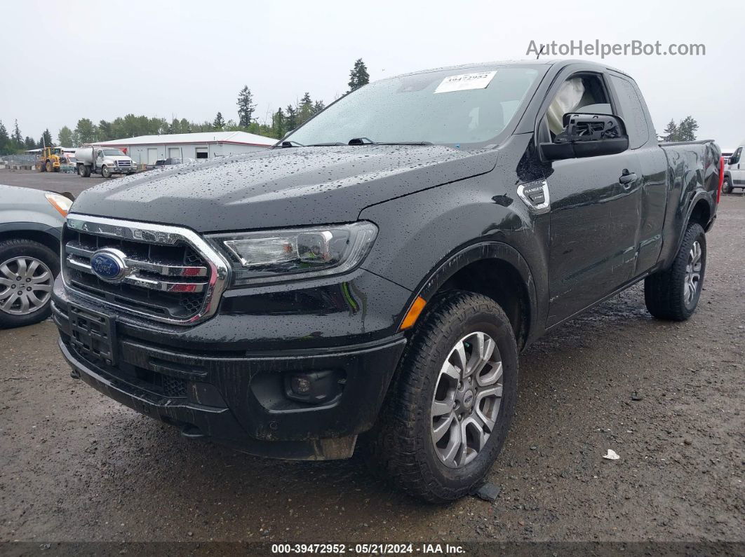 2019 Ford Ranger Lariat Черный vin: 1FTER1EH8KLA30476