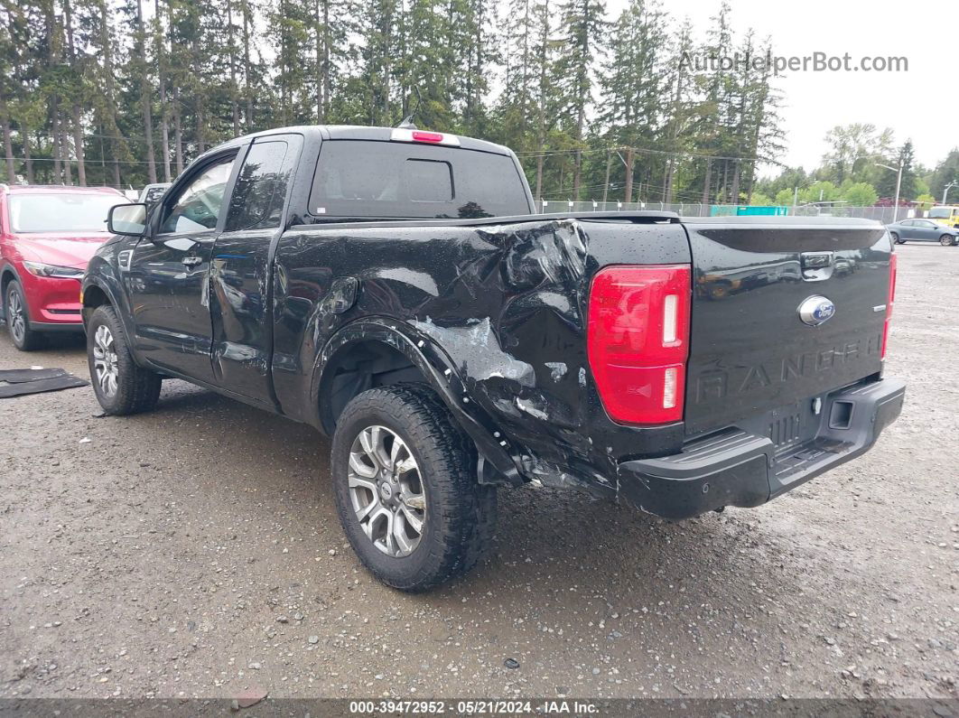 2019 Ford Ranger Lariat Черный vin: 1FTER1EH8KLA30476