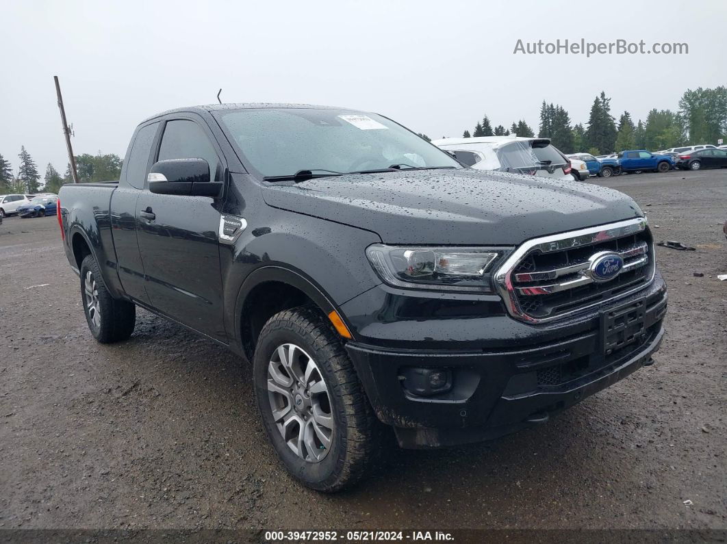 2019 Ford Ranger Lariat Черный vin: 1FTER1EH8KLA30476