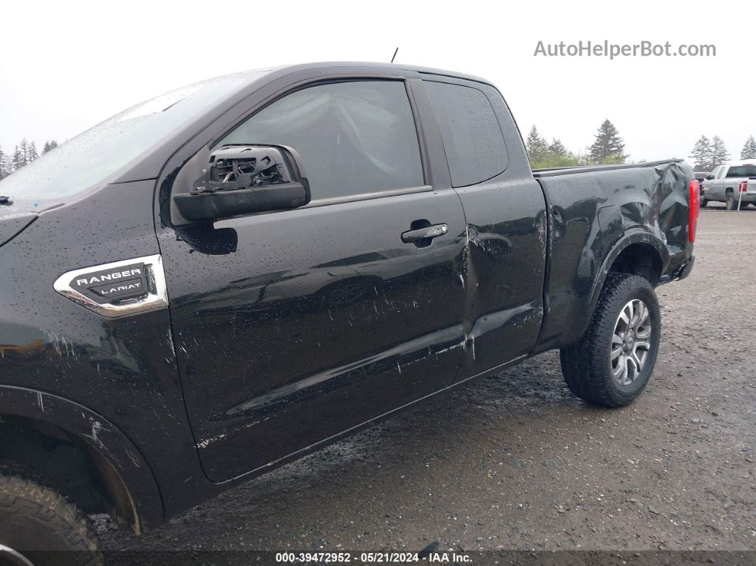 2019 Ford Ranger Lariat Черный vin: 1FTER1EH8KLA30476