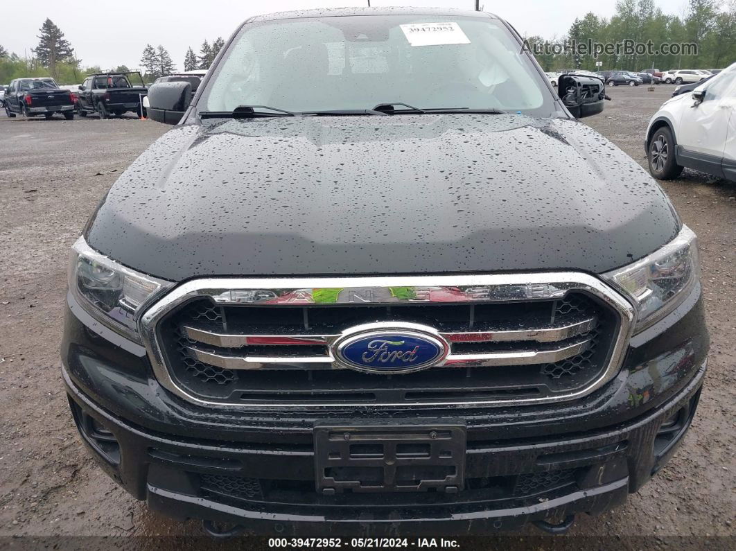 2019 Ford Ranger Lariat Черный vin: 1FTER1EH8KLA30476