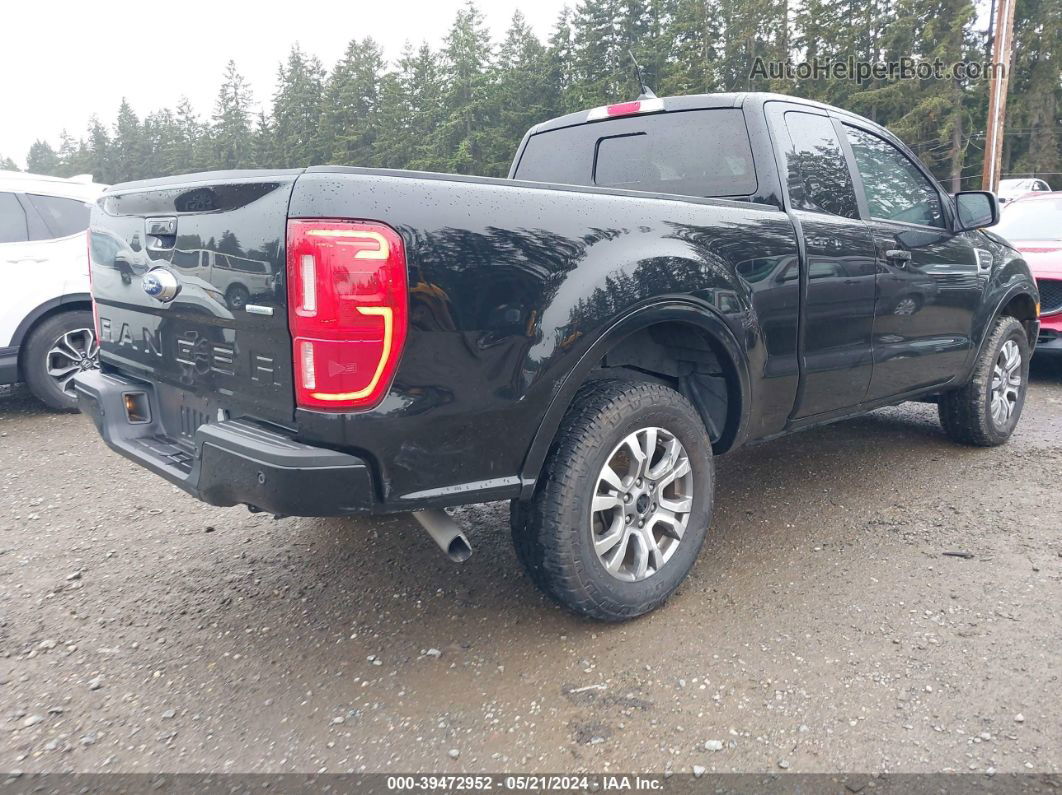 2019 Ford Ranger Lariat Черный vin: 1FTER1EH8KLA30476