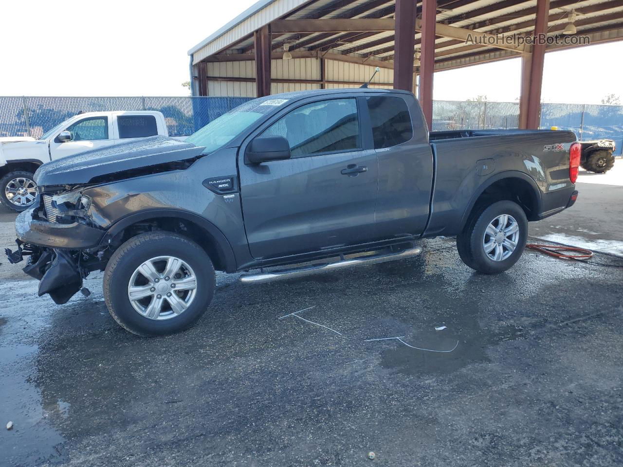 2019 Ford Ranger Xl Gray vin: 1FTER1EH8KLA47827