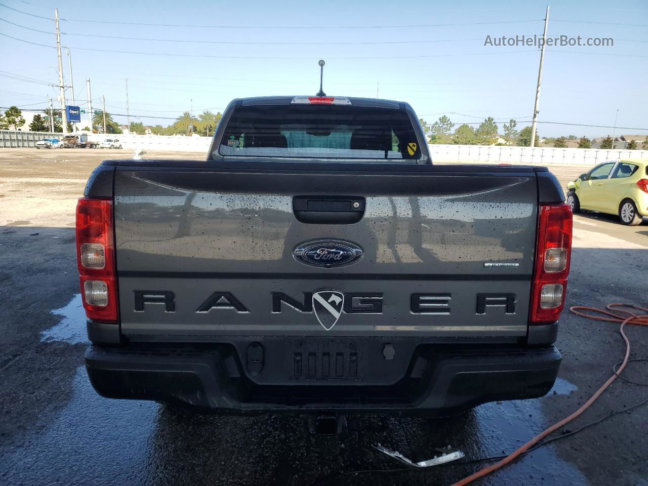 2019 Ford Ranger Xl Gray vin: 1FTER1EH8KLA47827