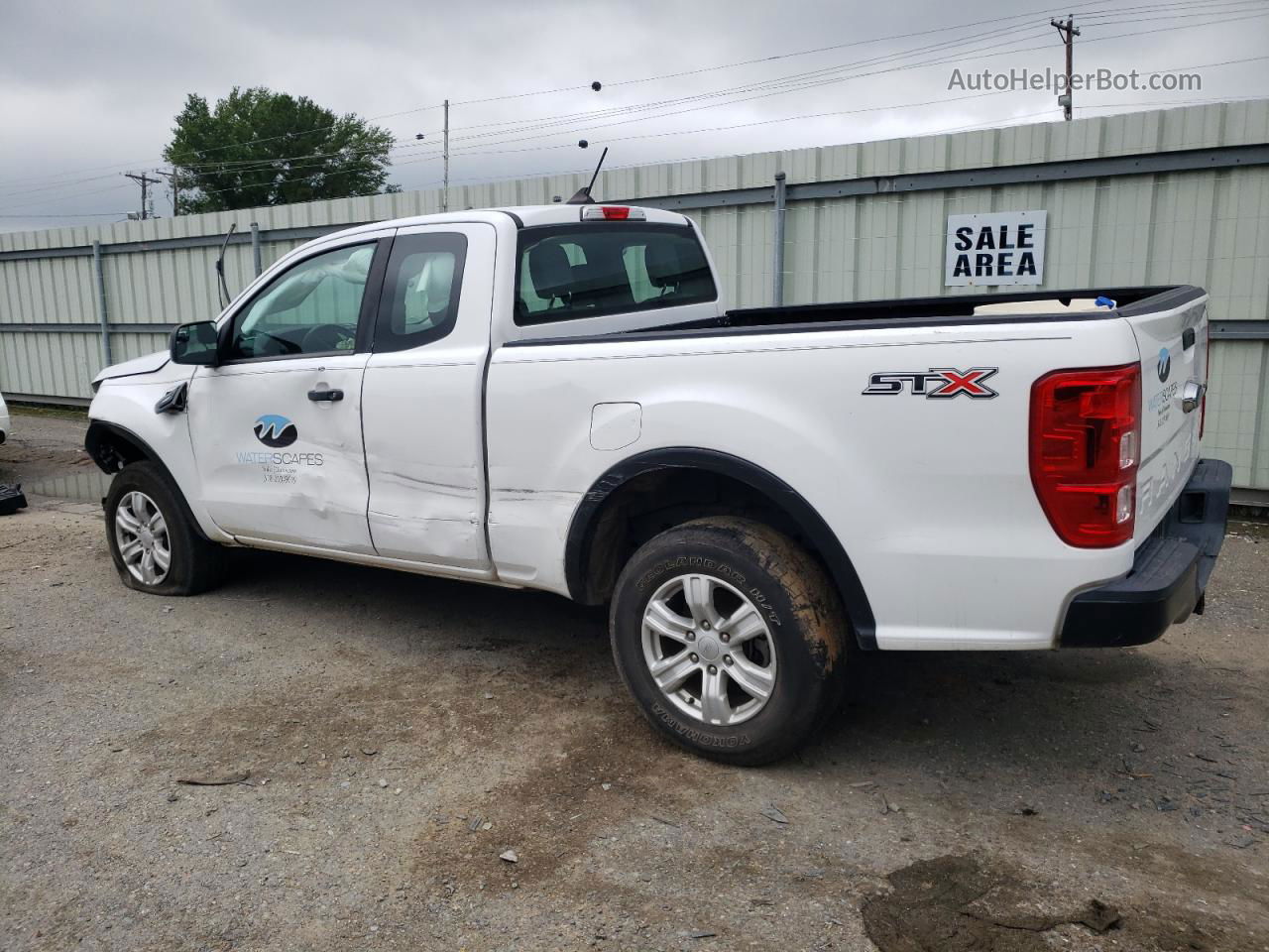 2020 Ford Ranger Xl White vin: 1FTER1EH8LLA44069