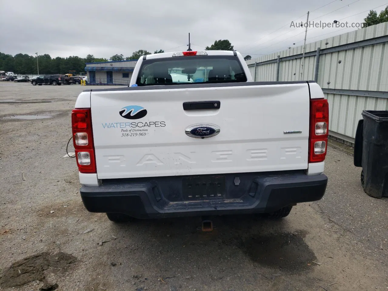 2020 Ford Ranger Xl White vin: 1FTER1EH8LLA44069