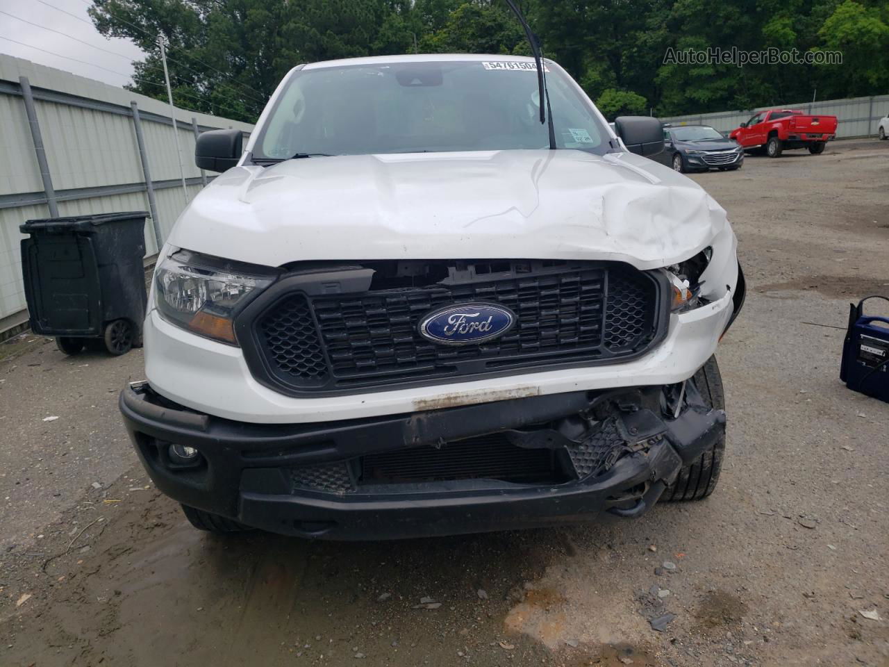 2020 Ford Ranger Xl White vin: 1FTER1EH8LLA44069