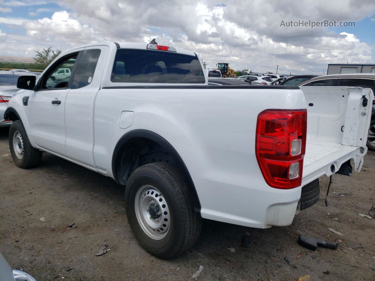 2020 Ford Ranger Xl White vin: 1FTER1EH8LLA45447