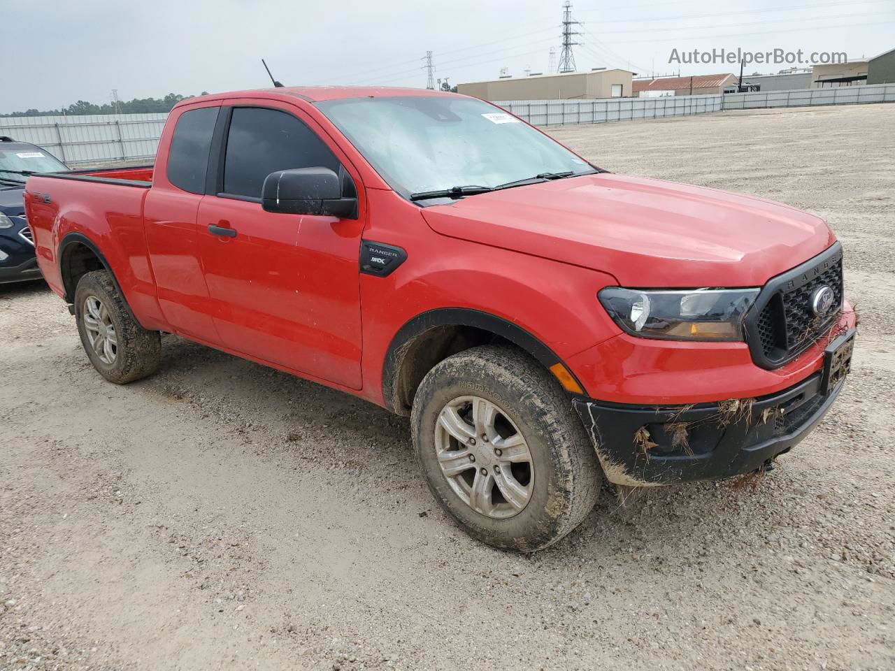 2020 Ford Ranger Xl Red vin: 1FTER1EH8LLA59784