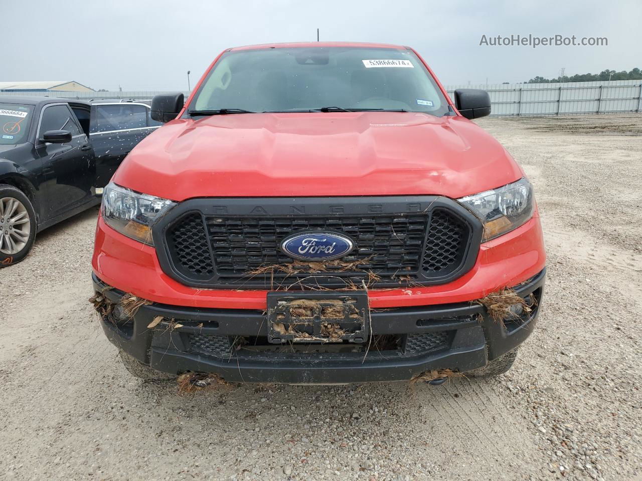 2020 Ford Ranger Xl Red vin: 1FTER1EH8LLA59784