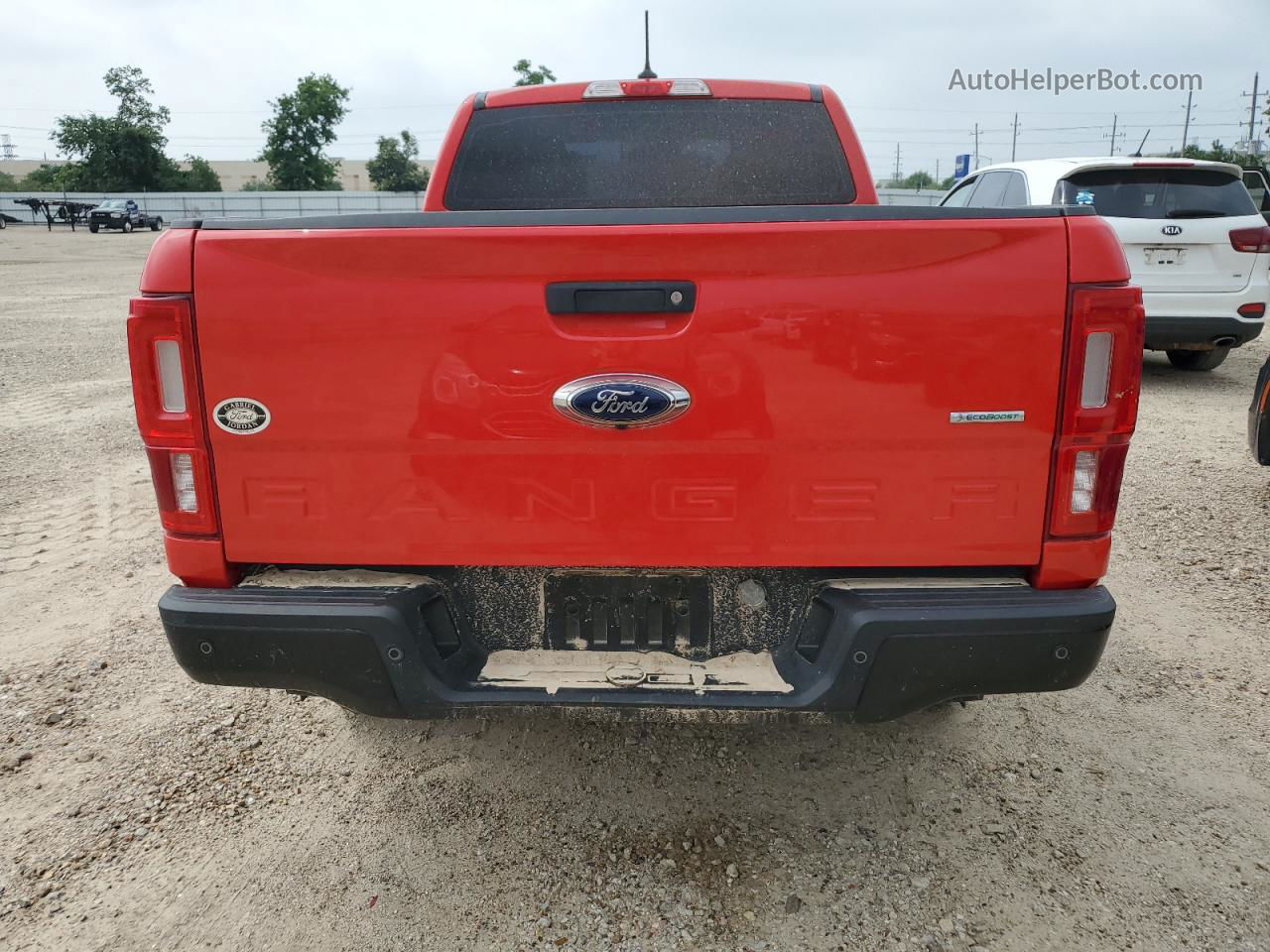 2020 Ford Ranger Xl Red vin: 1FTER1EH8LLA59784