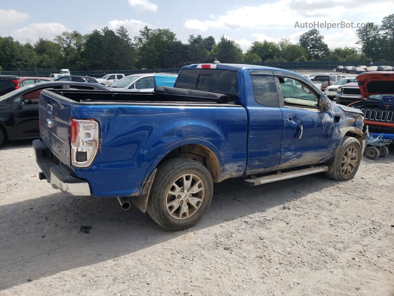 2020 Ford Ranger Xl Blue vin: 1FTER1EH8LLA71045