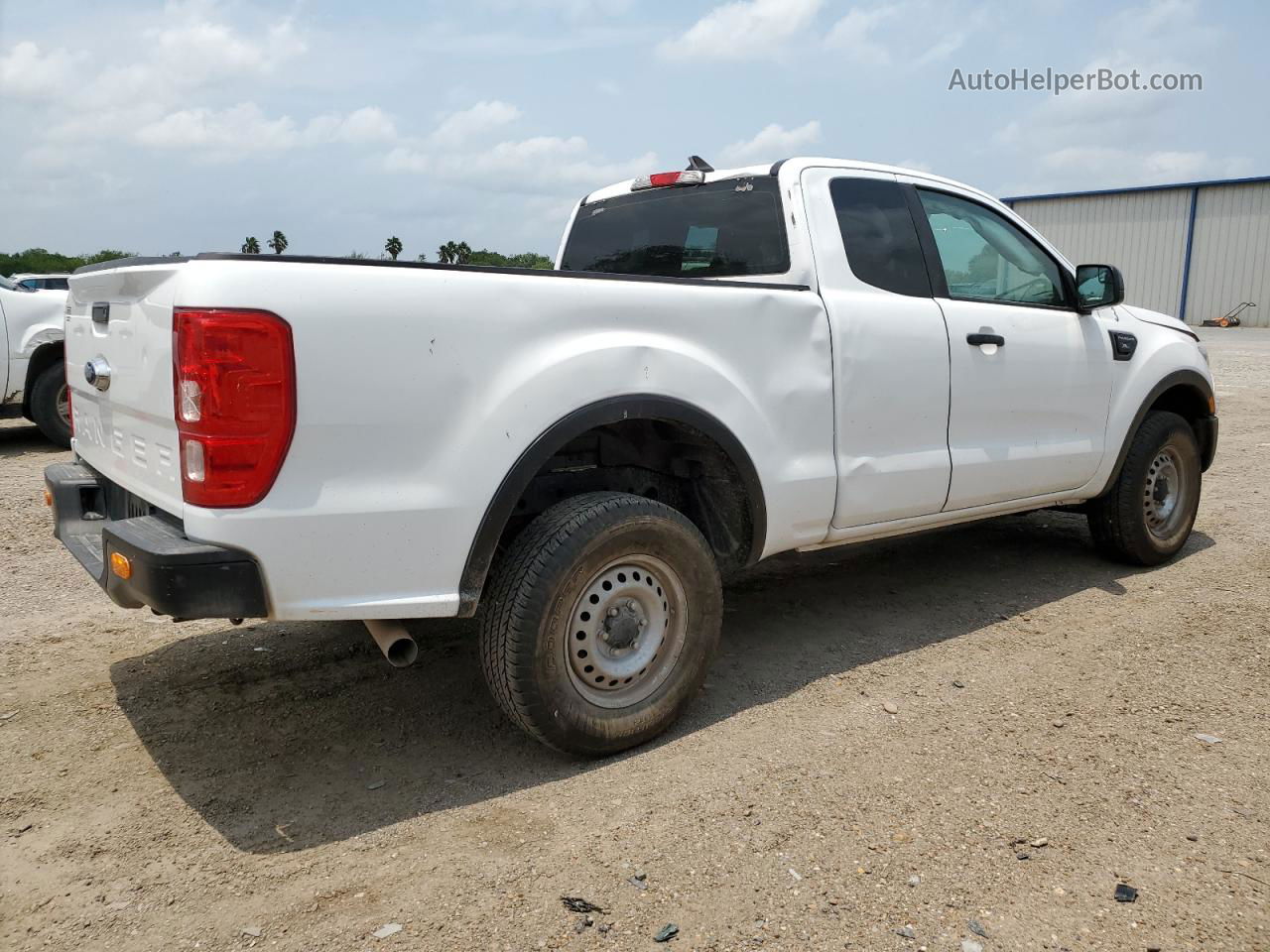 2020 Ford Ranger Xl White vin: 1FTER1EH8LLA79680