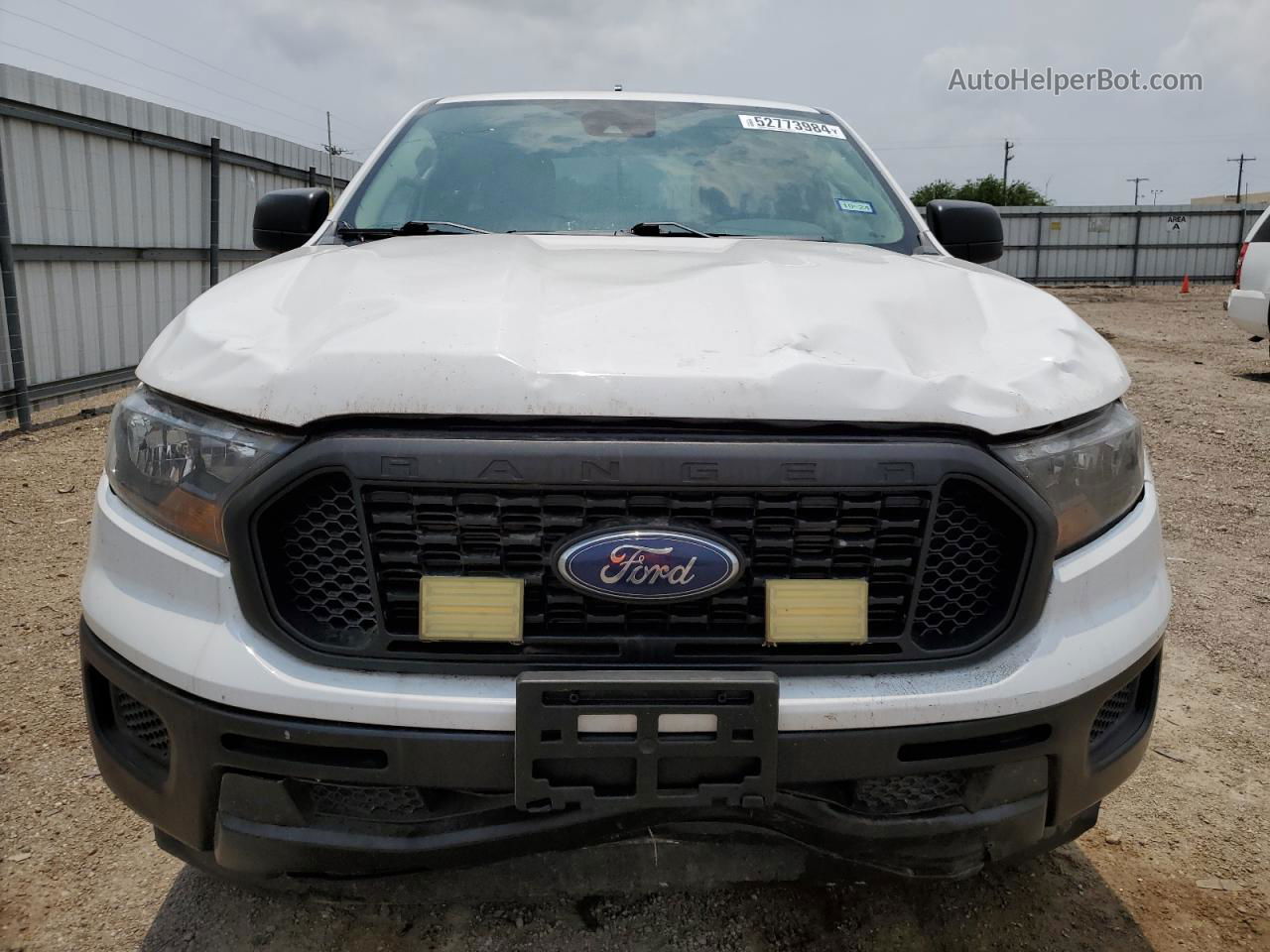 2020 Ford Ranger Xl White vin: 1FTER1EH8LLA79680