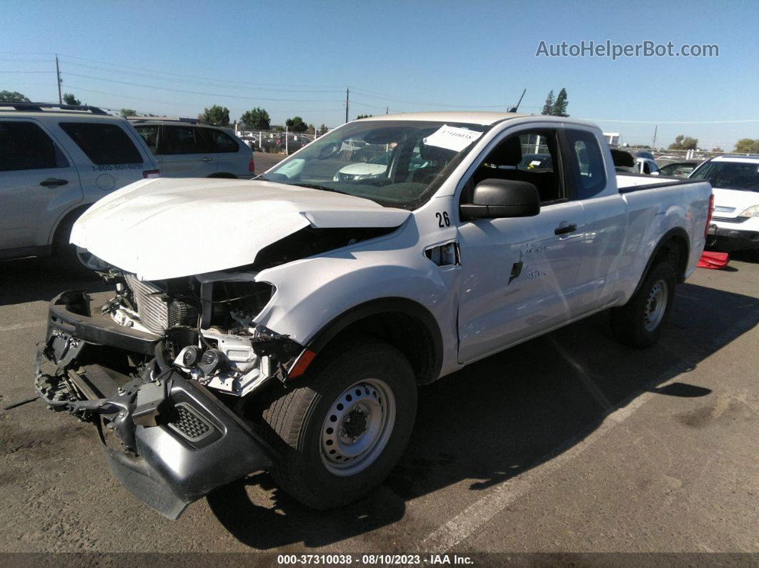 2019 Ford Ranger Xl White vin: 1FTER1EH9KLA50865