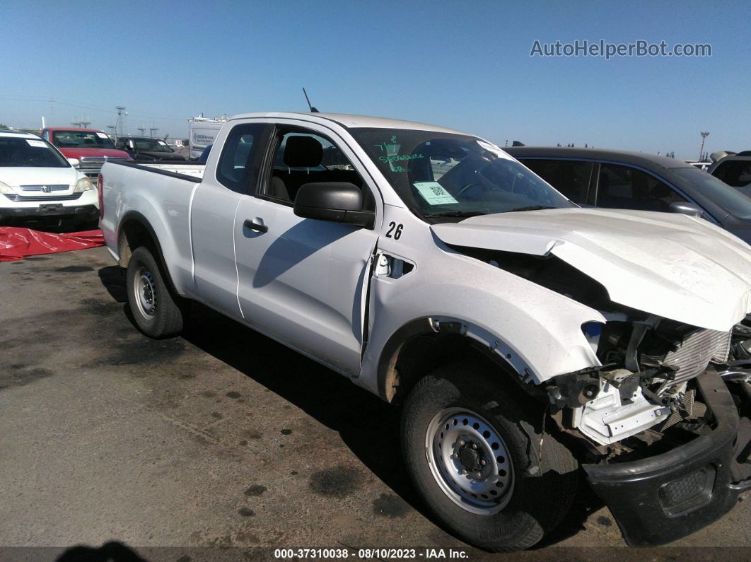 2019 Ford Ranger Xl White vin: 1FTER1EH9KLA50865