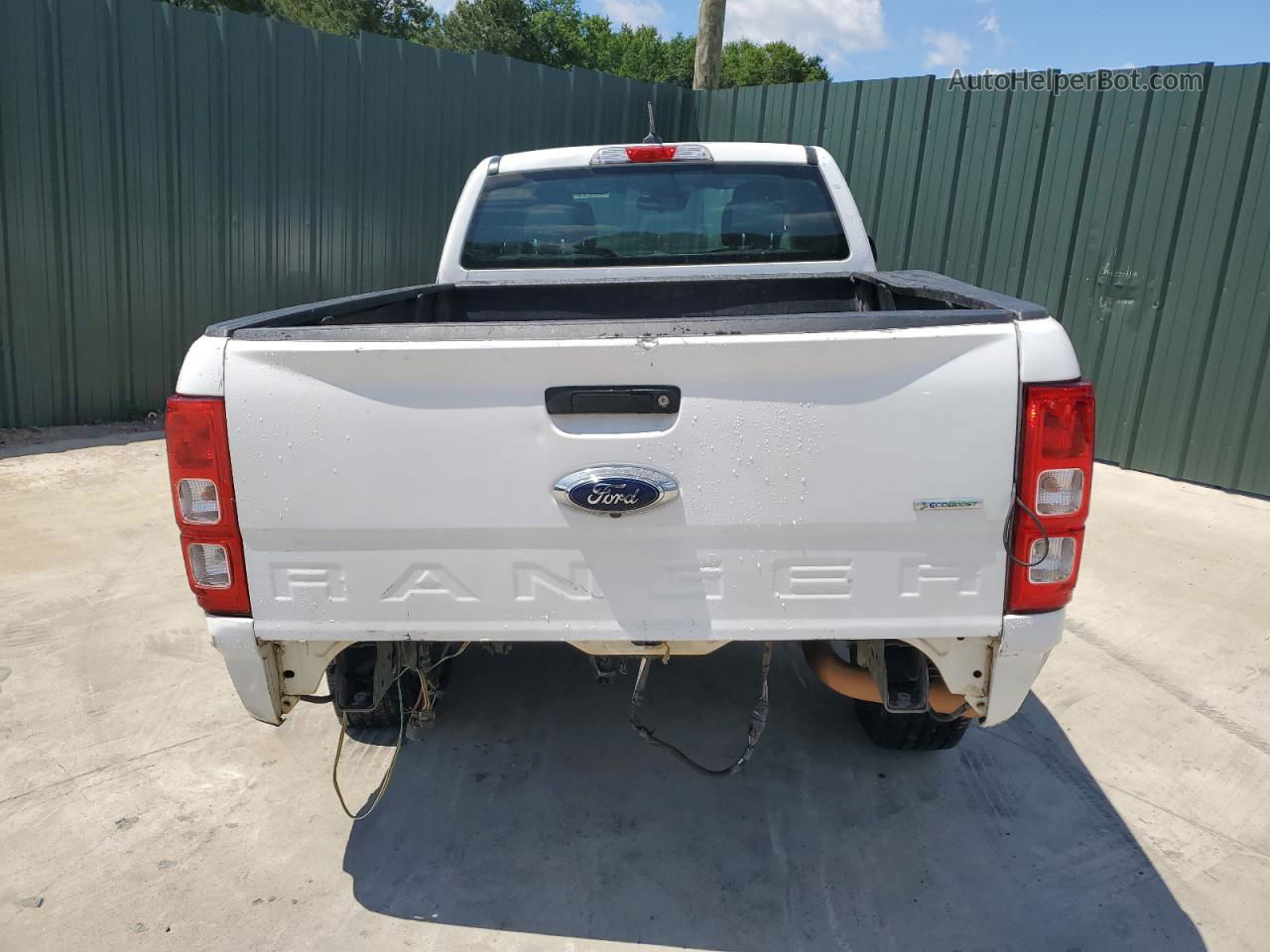 2020 Ford Ranger Xl White vin: 1FTER1EHXLLA07881