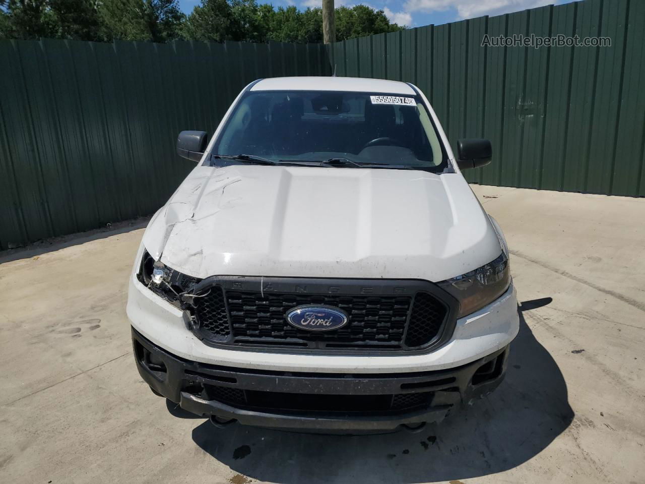 2020 Ford Ranger Xl White vin: 1FTER1EHXLLA07881