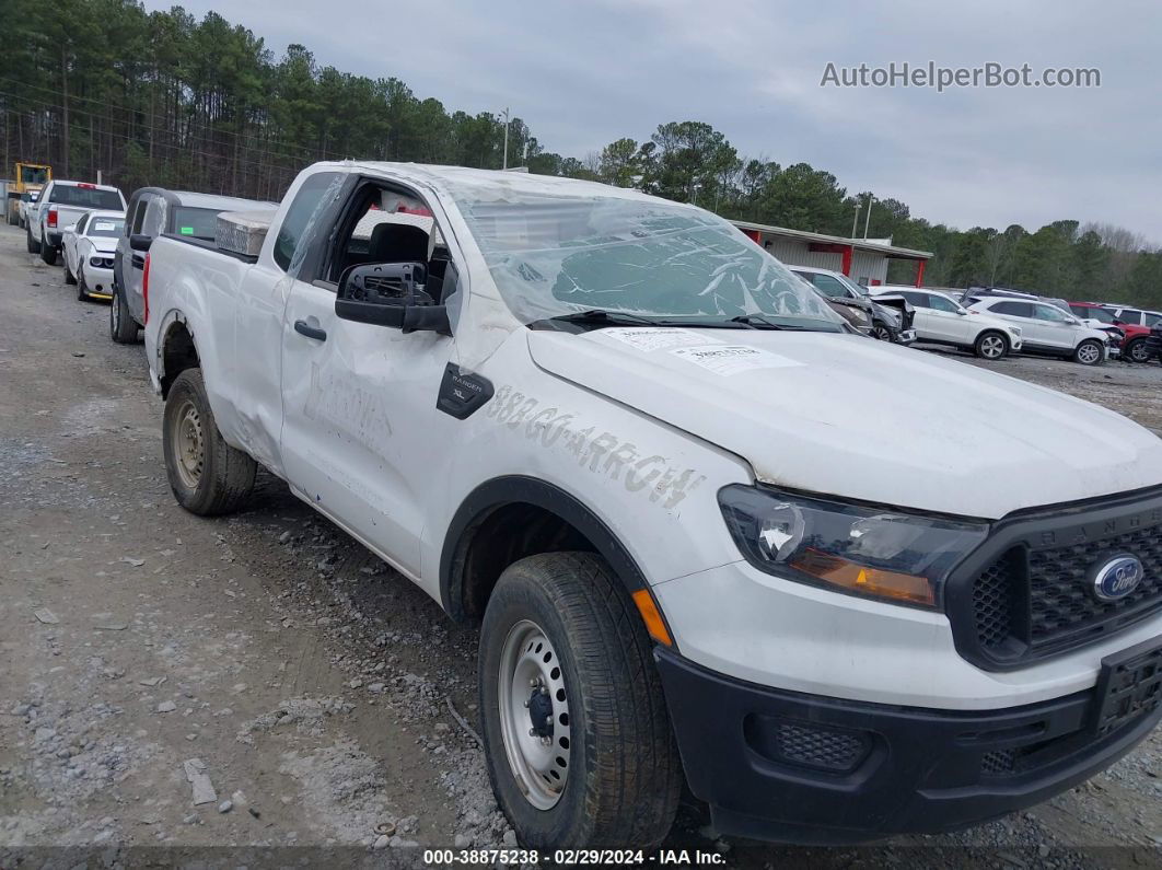 2020 Ford Ranger Xl White vin: 1FTER1EHXLLA30464