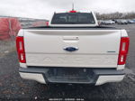 2019 Ford Ranger Lariat White vin: 1FTER1FH0KLA40515