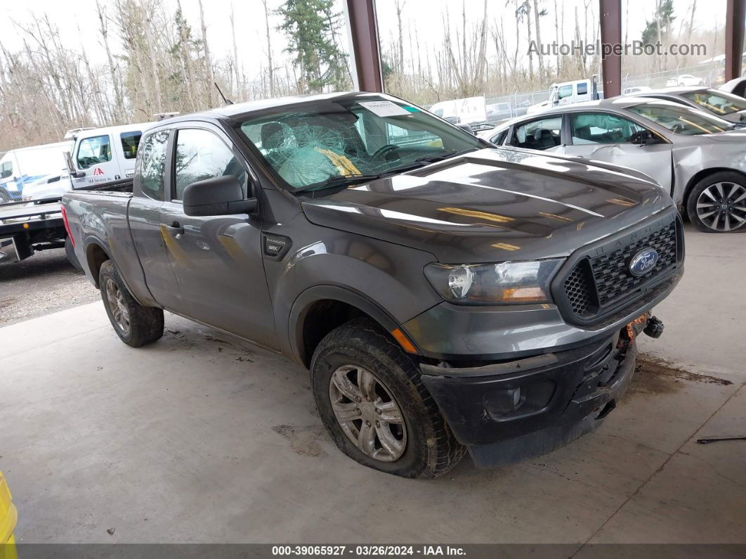 2019 Ford Ranger Xl Gray vin: 1FTER1FH0KLA74115