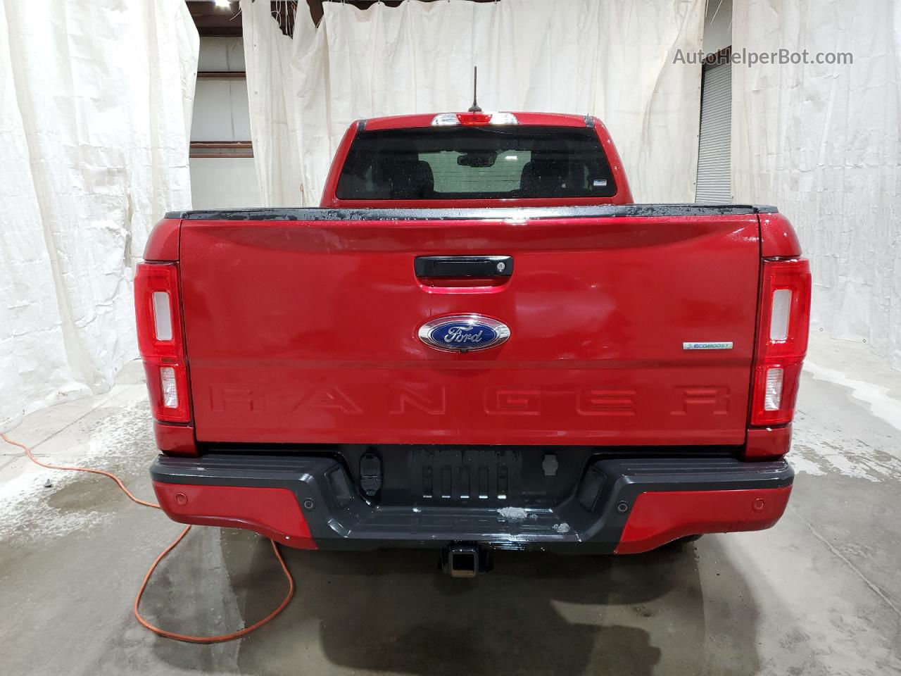 2020 Ford Ranger Xl Red vin: 1FTER1FH0LLA08245