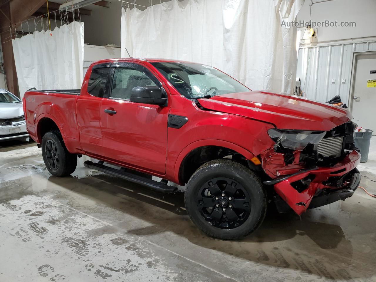 2020 Ford Ranger Xl Red vin: 1FTER1FH0LLA08245