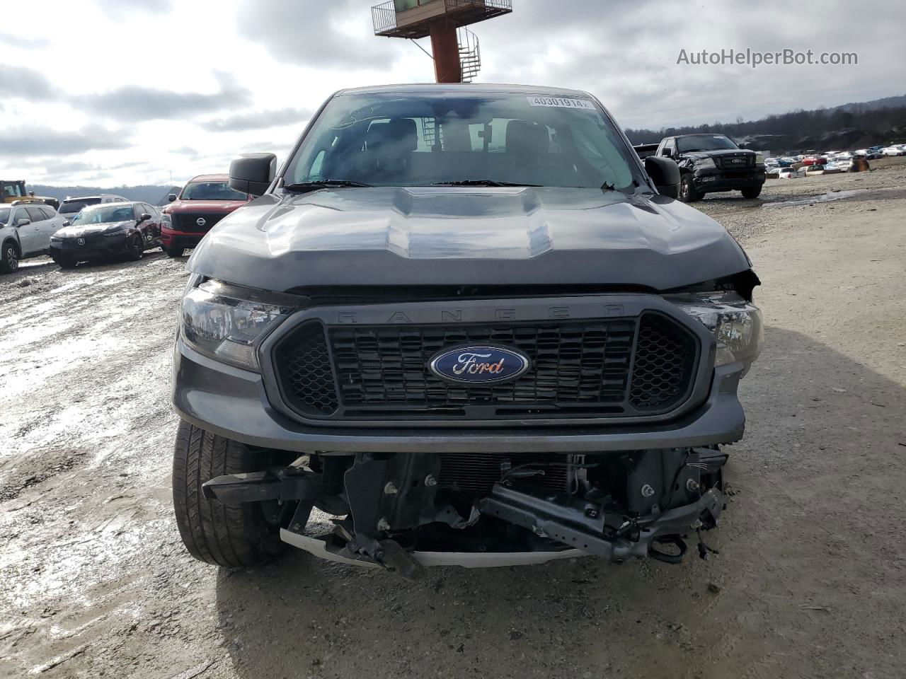 2019 Ford Ranger Xl Gray vin: 1FTER1FH1KLA43813