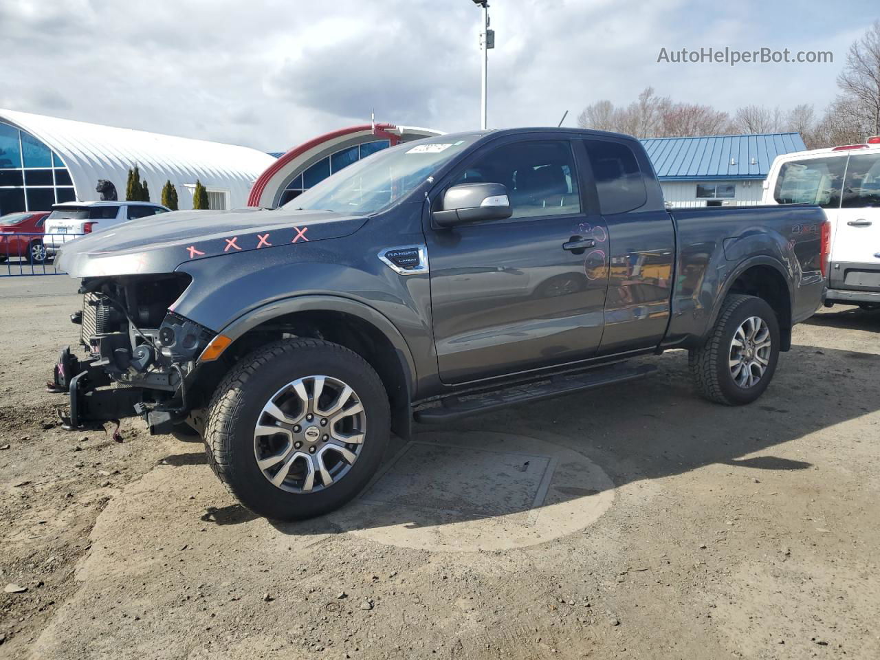 2019 Ford Ranger Xl Gray vin: 1FTER1FH2KLA77419