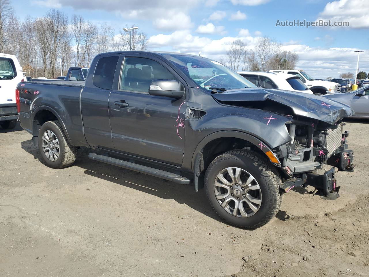 2019 Ford Ranger Xl Серый vin: 1FTER1FH2KLA77419