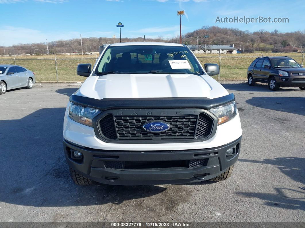 2019 Ford Ranger Xl White vin: 1FTER1FH2KLB06627