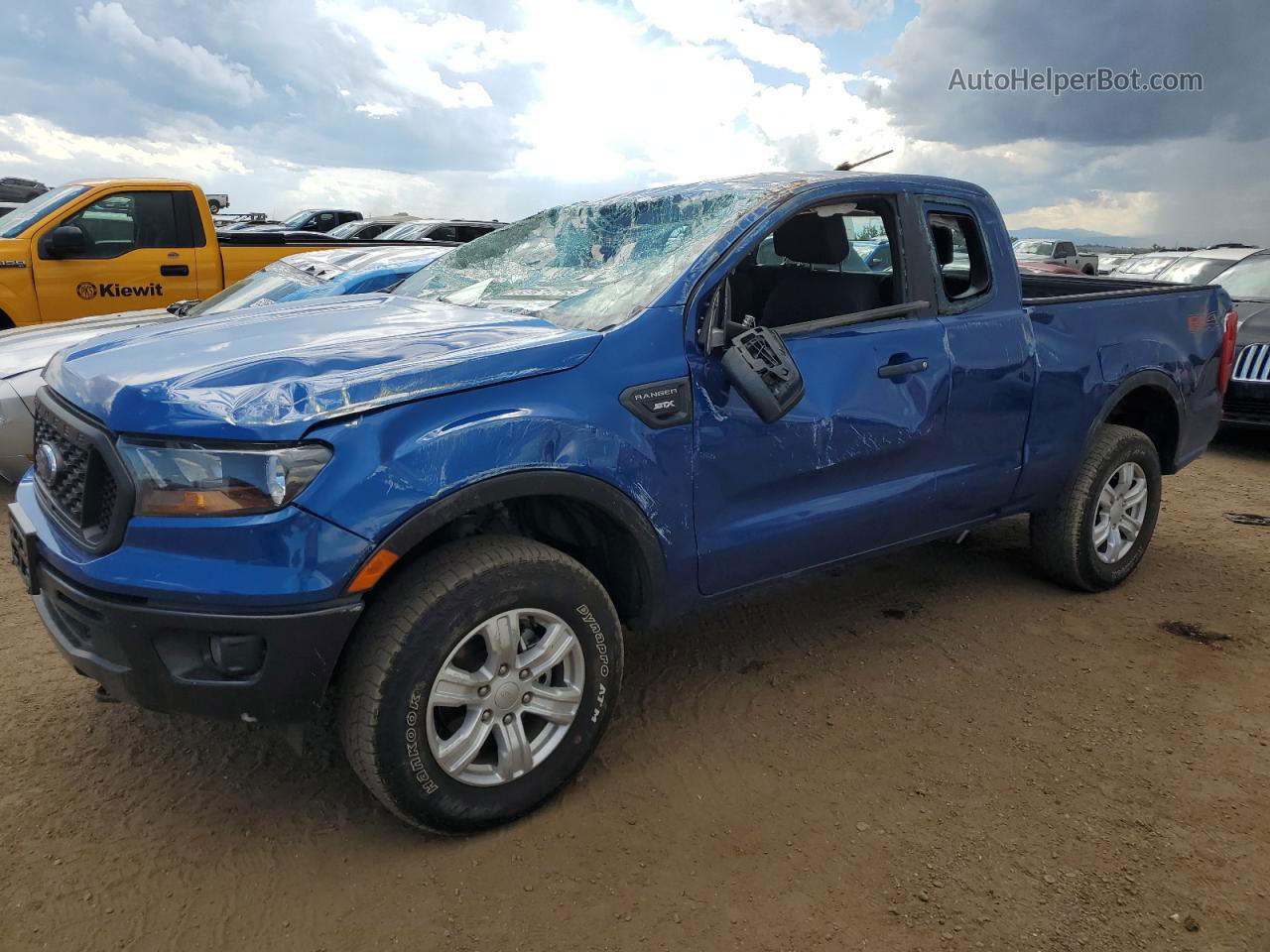 2020 Ford Ranger Xl Синий vin: 1FTER1FH4LLA58436