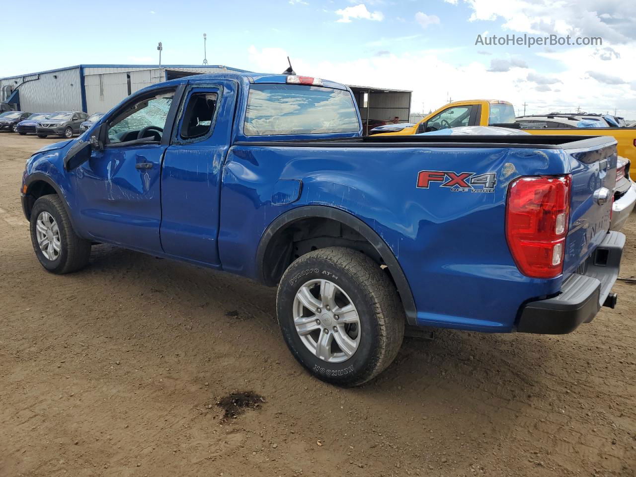 2020 Ford Ranger Xl Синий vin: 1FTER1FH4LLA58436