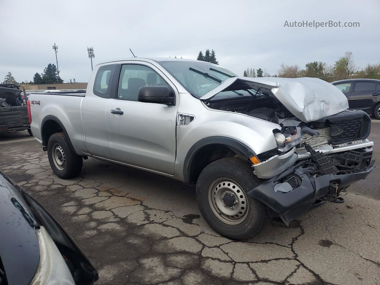 2019 Ford Ranger Xl Серебряный vin: 1FTER1FH5KLA28182