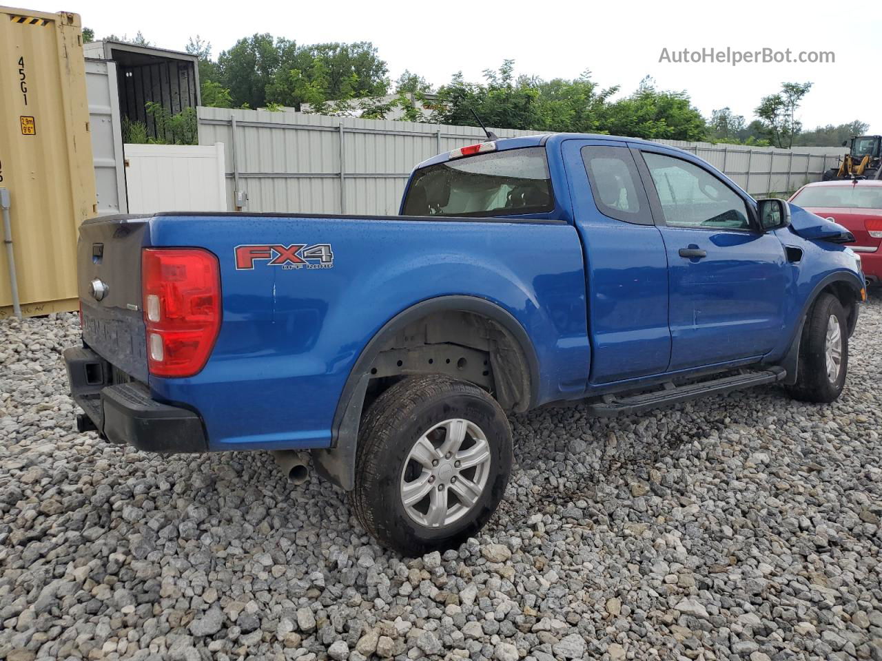 2019 Ford Ranger Xl Синий vin: 1FTER1FH5KLA89614