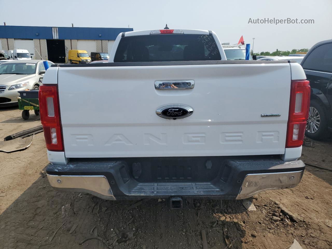 2019 Ford Ranger Xl White vin: 1FTER1FH5KLB01485