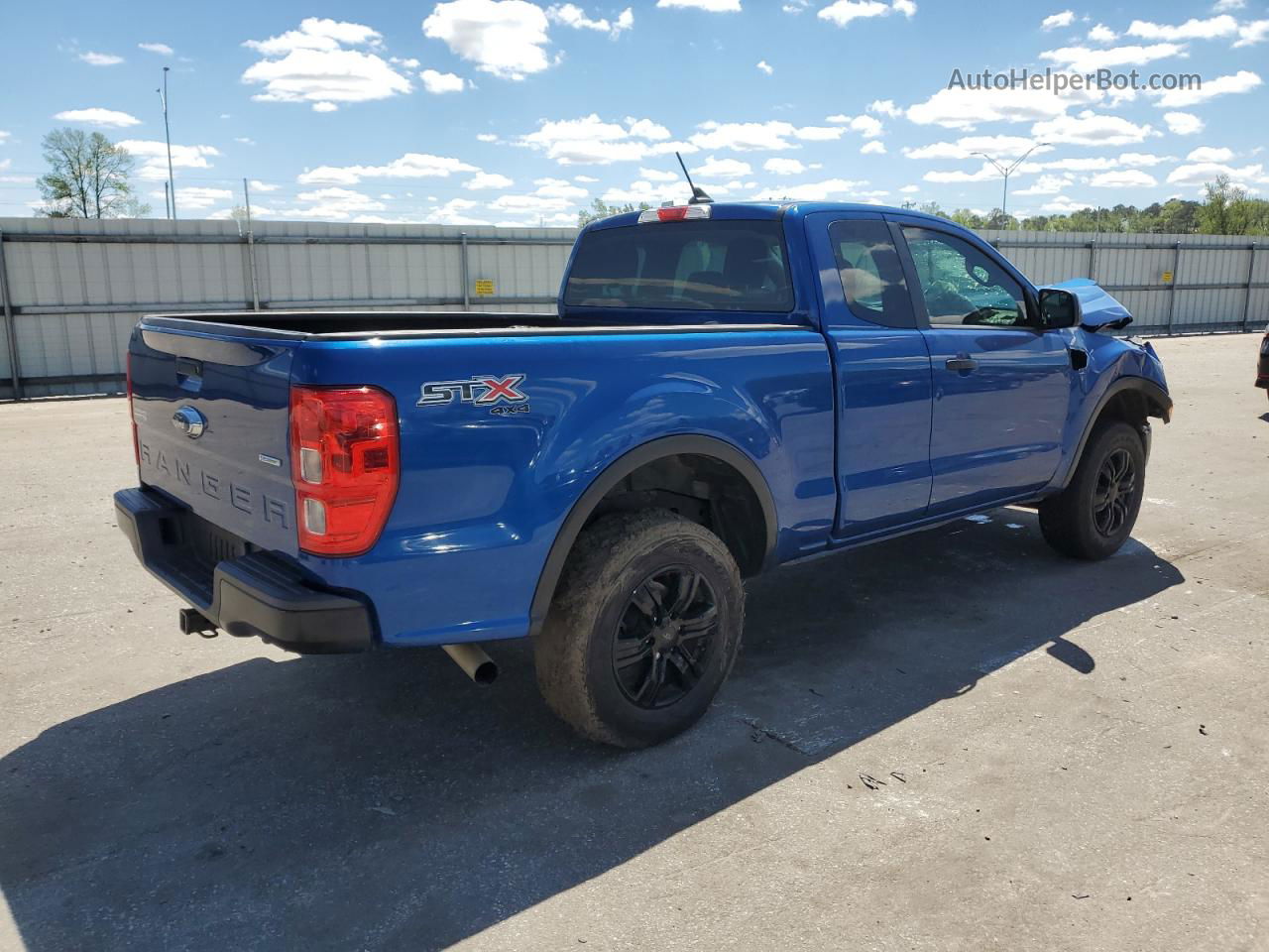 2019 Ford Ranger Xl Синий vin: 1FTER1FH5KLB11028